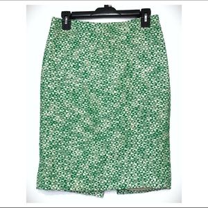 J. Crew No. 2 Pencil Skirt in Clover